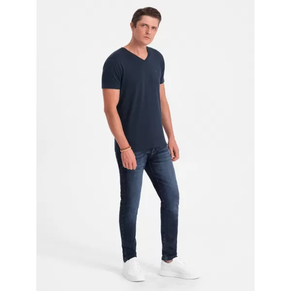  Hemd OMBRE OM-TSCT-0106 MARINEBLAU 