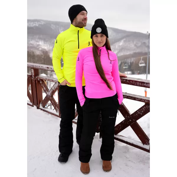  Frauenfunktionaler Thermo -Sweatshirt Premium ALTISPORT VOJ/ALW000TER03 FLUO ROSA 