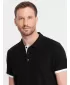 Herren t -Shirt mit einem Kragen OMBRE OM-POSS-0113 SCHWARZ
