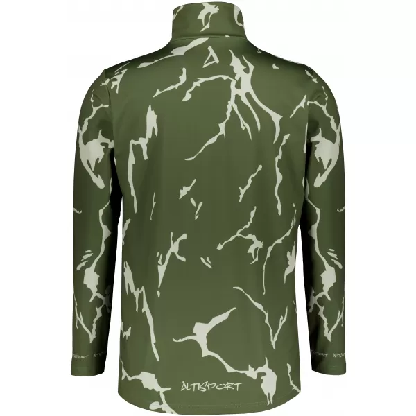  Funktionelle Thermo -Sweatshirt -Premium von Männern ALTISPORT VOJ/ALM052TER03 KHAKI 