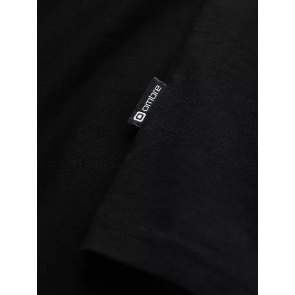  Hemd OMBRE OM-TSCT-0106 SCHWARZ 