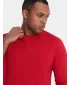 Herren t -Shirt mit einem langen Ärmel OMBRE OM-LSBL-0106 ROT