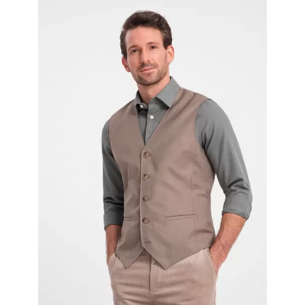  Weste OMBRE OM-BLZV-0112 BEIGE 