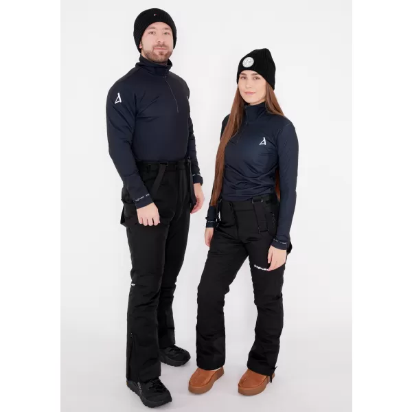  Funktionelle Thermo -Sweatshirt -Premium von Männern ALTISPORT VOJ/ALM000TER03 SCHWARZ 