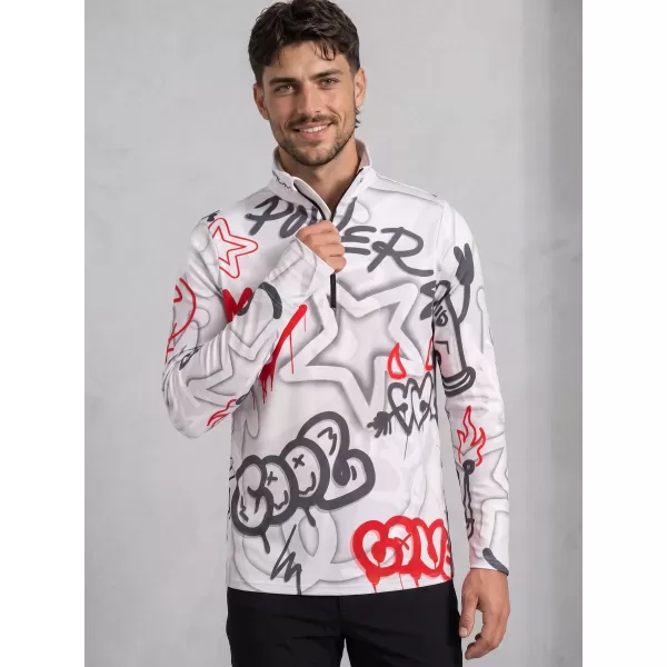  Funktionelle Thermo -Sweatshirt -Premium von Männern ALTISPORT VOJ/ALM054TER03 GRAU -RED 