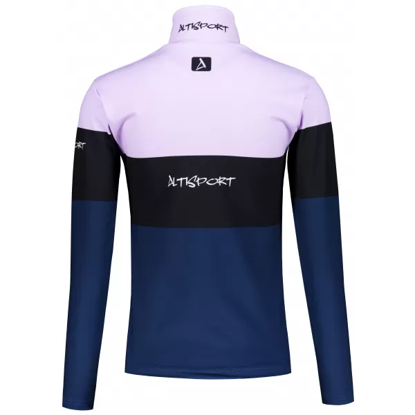  Frauenfunktionaler Thermo -Sweatshirt Premium ALTISPORT VOJ/ALW051TER03 VIOLETT/BLAU 