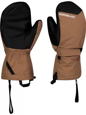 Skihandschuhe NORDBLANC CLACK NBWG7859 PUŠTÍKS BRAUN