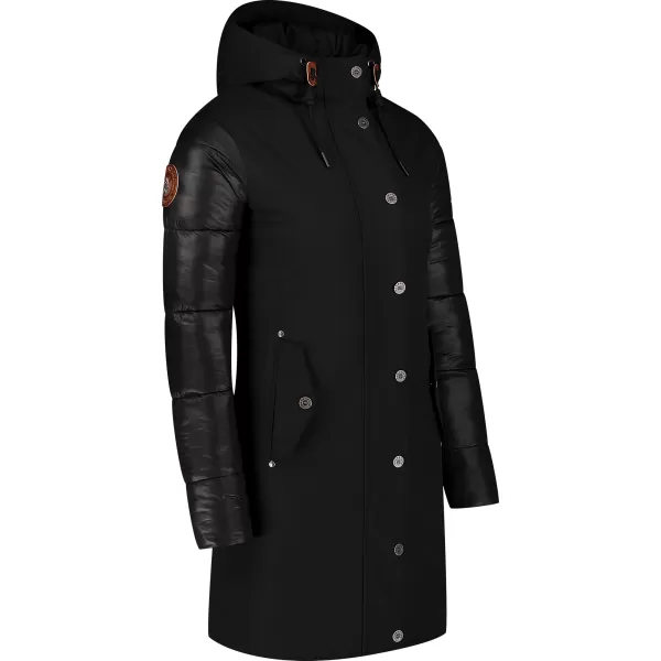  Wintermantel für Damen NORDBLANC WARMHUG NBWJL8073 SCHWARZ 