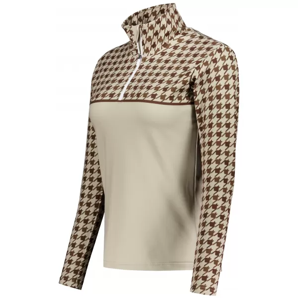  Frauenfunktionaler Thermo -Sweatshirt Premium ALTISPORT VOJ/ALW048TER03 BRAUN 