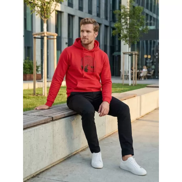  Herren Sweatshirt ALTISPORT ALM172JN796 ROT 