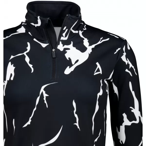  Frauenfunktionaler Thermo -Sweatshirt Premium ALTISPORT VOJ/ALW052TER03 SCHWARZ 