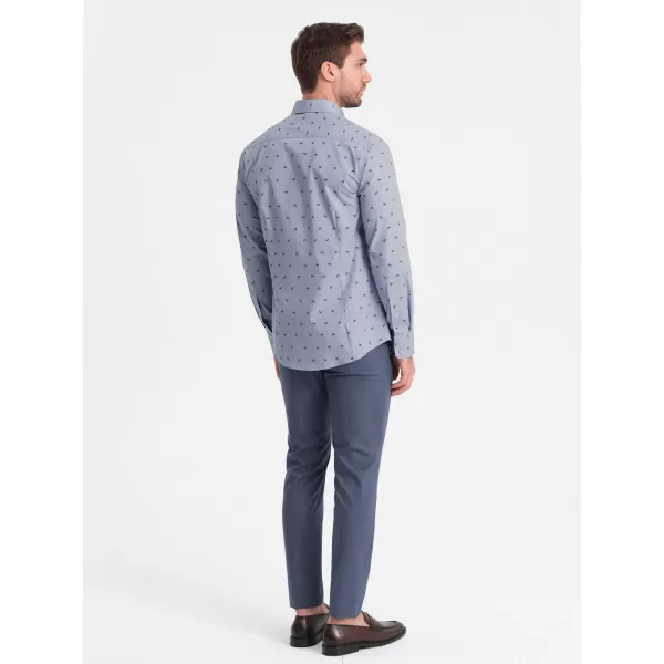 Hemd OMBRE OM-SHCS-0156 HELLBLAU 