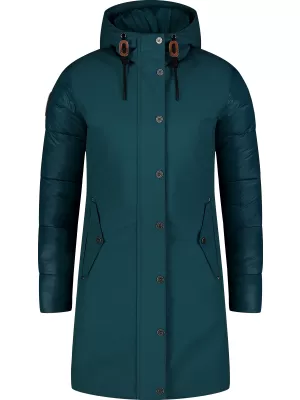 Wintermantel für Damen NORDBLANC WARMHUG NBWJL8073 DUNKELGRÜN