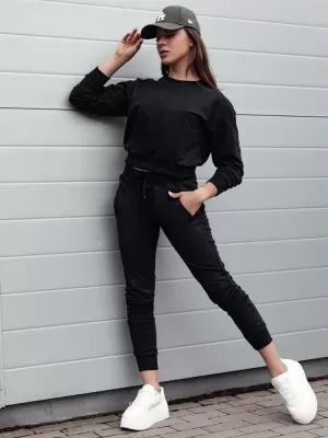 Damen-Jogginghose DSTREET FITS BLACK Dstreet1