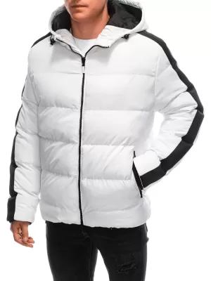Herren Winterjacke EDOTI EM-JAHP-0101 WEIß