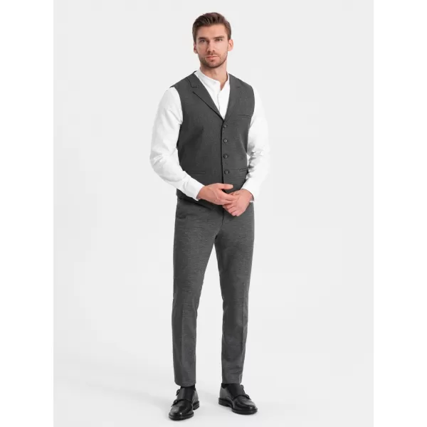 Weste OMBRE OM-BLZV-0109 GRAPHIT 
