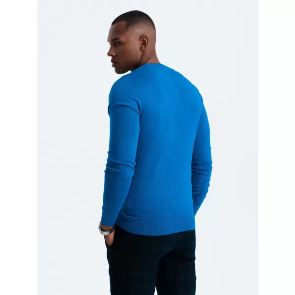  Herrenpullover OMBRE OM-SWBS-0107 BLAU 