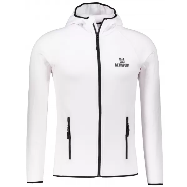  Herren funktionaler Sport -Sweatshirt ALTISPORT ALM006417 WEIß 