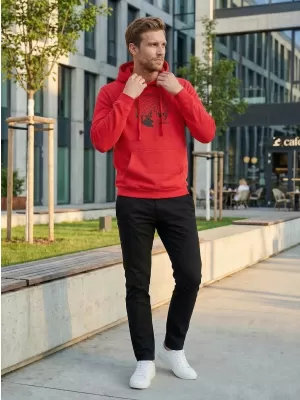 Herren Sweatshirt ALTISPORT ALM172JN796 ROT