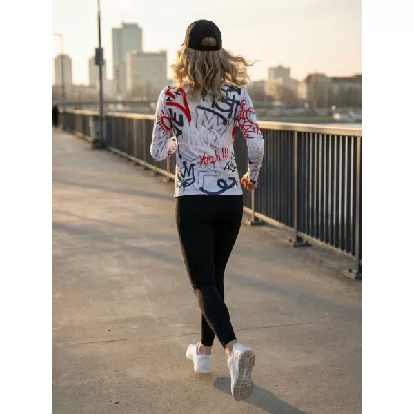  Frauenfunktionaler Thermo -Sweatshirt Premium ALTISPORT VOJ/ALW054TER03 GRAU -RED 
