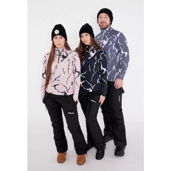  Frauenfunktionaler Thermo -Sweatshirt Premium ALTISPORT VOJ/ALW052TER03 BRAUN 