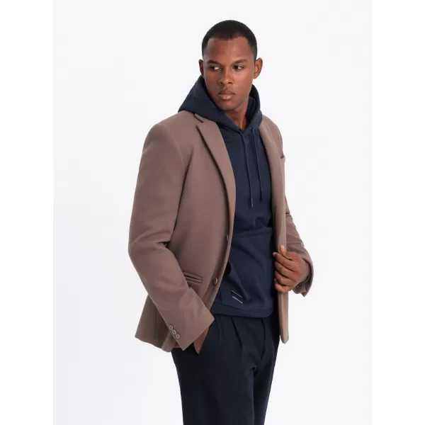  Jacke OMBRE OM-BLZB-0118 HELLBRAUN 