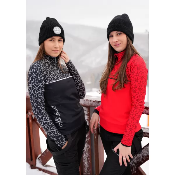 Frauenfunktionaler Thermo -Sweatshirt Premium ALTISPORT VOJ/ALW053TER03 ROT 