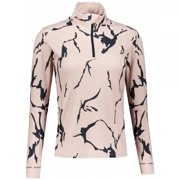  Frauenfunktionaler Thermo -Sweatshirt Premium ALTISPORT VOJ/ALW052TER03 BRAUN 