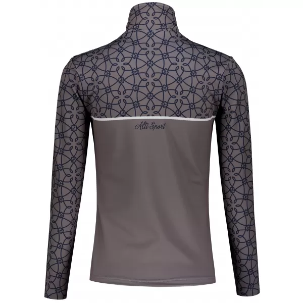  Frauenfunktionaler Thermo -Sweatshirt Premium ALTISPORT VOJ/ALW053TER03 GRAU 