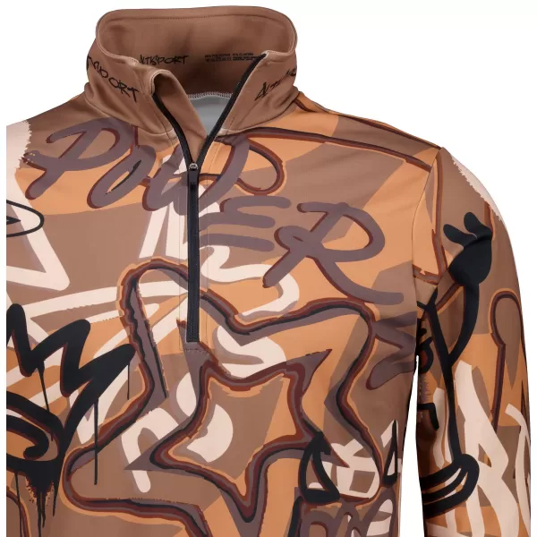  Funktionelle Thermo -Sweatshirt -Premium von Männern ALTISPORT VOJ/ALM054TER03 BRAUN 