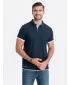 Hemd OMBRE OM-POSS-0113 MARINEBLAU