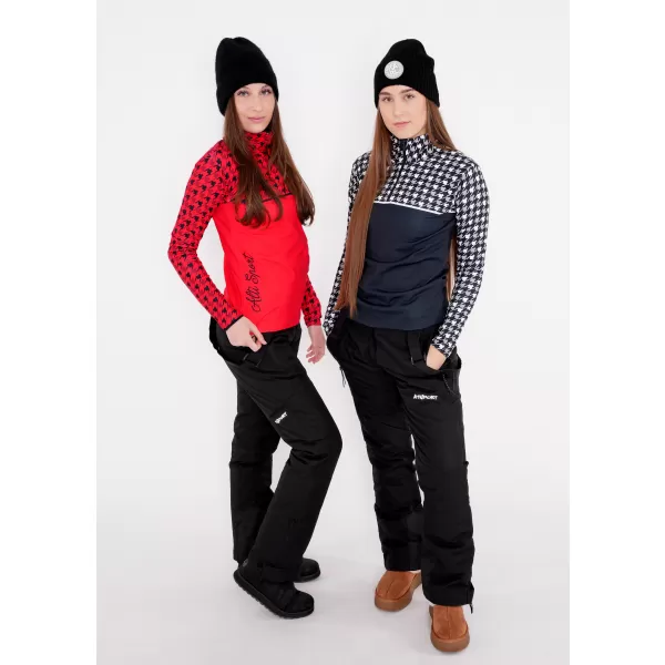  Frauenfunktionaler Thermo -Sweatshirt Premium ALTISPORT VOJ/ALW048TER03 ROT 