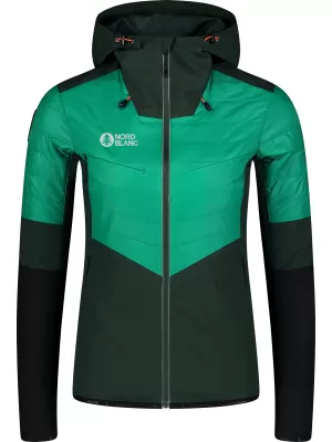 Sportjacke für Damen NORDBLANC ICEBERGS NBWJL8112 DUNKELGRÜN