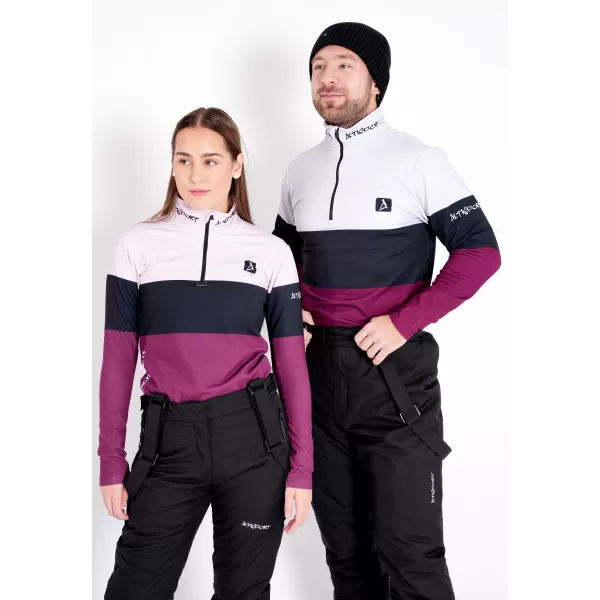  Frauenfunktionaler Thermo -Sweatshirt Premium ALTISPORT VOJ/ALW051TER03 BURGUND 