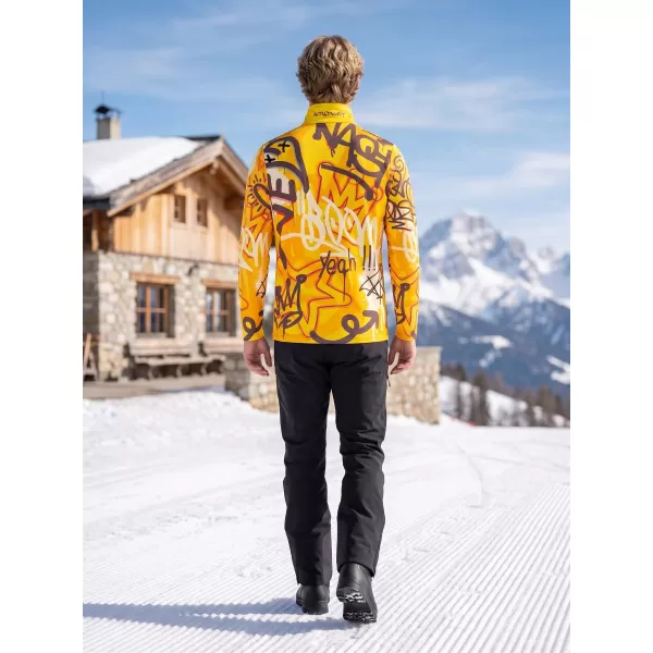  Funktionelle Thermo -Sweatshirt -Premium von Männern ALTISPORT VOJ/ALM054TER03 BERNSTEIN 