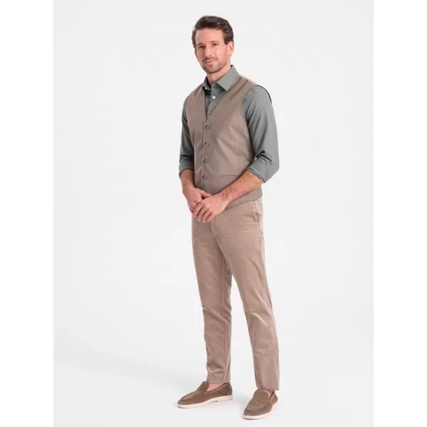  Weste OMBRE OM-BLZV-0112 BEIGE 