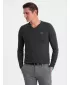 Herrenpullover OMBRE OM-SWBS-0107 GRAPHIT