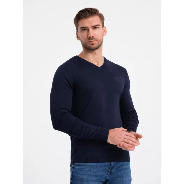  Herrenpullover OMBRE OM-SWBS-0107 MARINEBLAU 