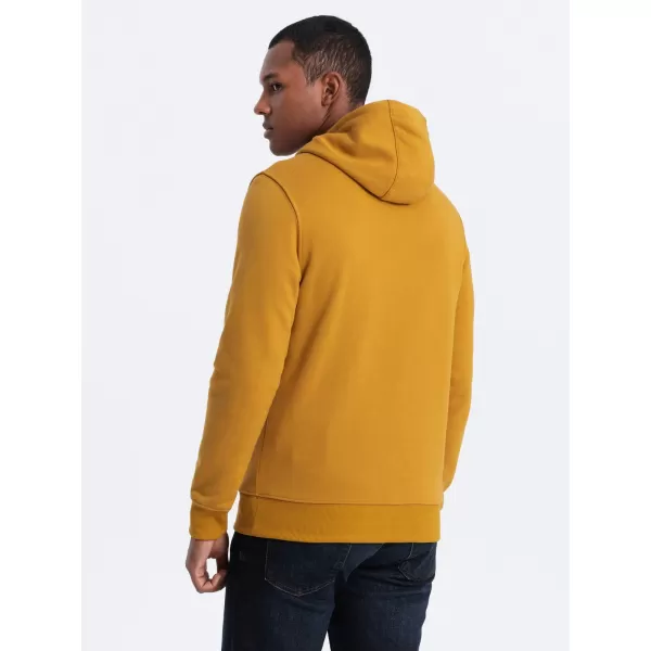  Herren -Sweatshirt OMBRE OM-SSBN-0120 SENF 