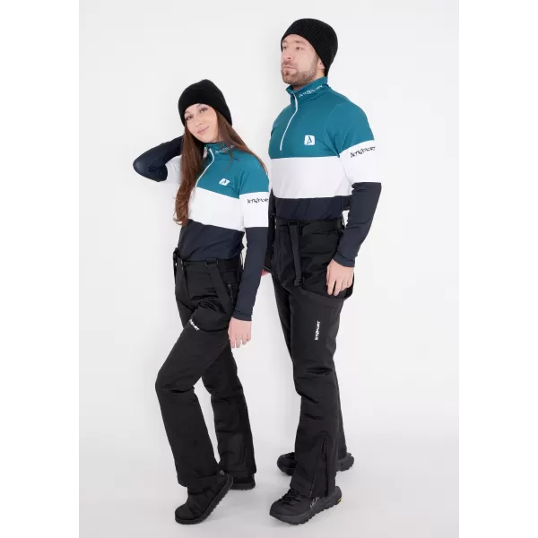  Funktionelle Thermo -Sweatshirt -Premium von Männern ALTISPORT VOJ/ALM051TER03 KEROSIN/SCHWARZ 