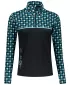 Frauenfunktionaler Thermo -Sweatshirt Premium ALTISPORT VOJ/ALW048TER03 SCHWARZ -BLUE