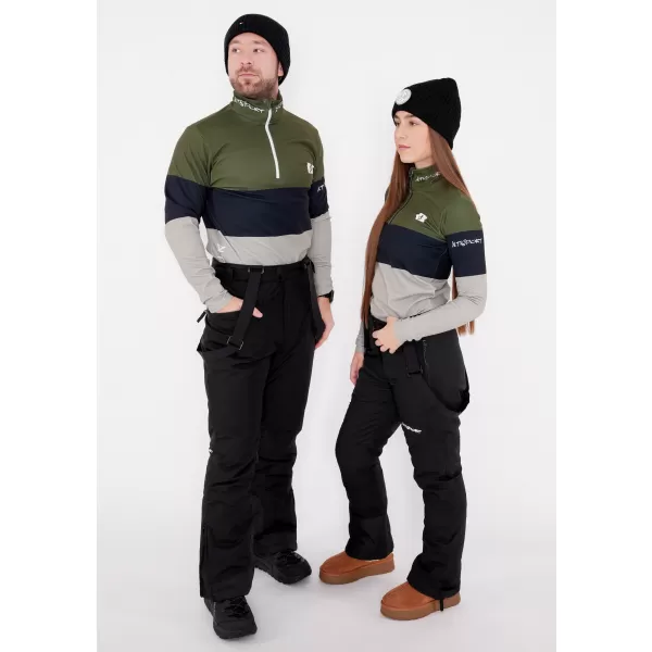  Frauenfunktionaler Thermo -Sweatshirt Premium ALTISPORT VOJ/ALW051TER03 KHAKI 