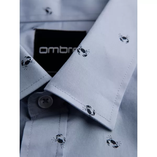  Hemd OMBRE OM-SHCS-0156 HELLBLAU 