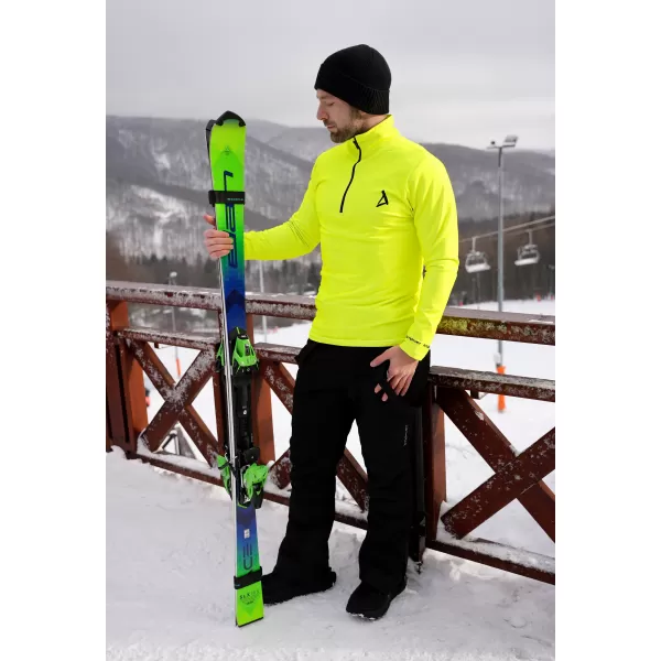  Funktionelle Thermo -Sweatshirt -Premium von Männern ALTISPORT VOJ/ALM000TER03 NEONGELB 