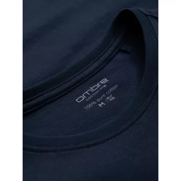  Hemd OMBRE OM-TSBS-0146 MARINEBLAU 