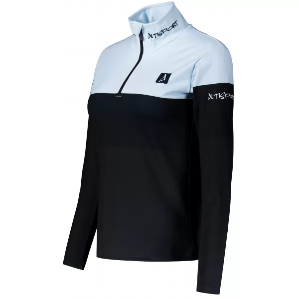  Frauenfunktionaler Thermo -Sweatshirt Premium ALTISPORT VOJ/ALW051TER03 HIMMLISCH BLAU 