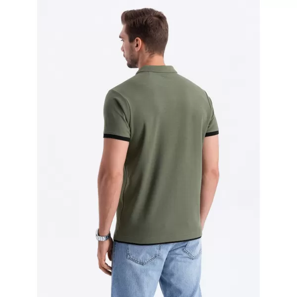  Hemd OMBRE OM-POSS-0113 OLIVE 