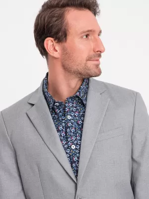 Jacke OMBRE OM-BLZB-0115 GRAU