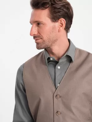 Weste OMBRE OM-BLZV-0112 BEIGE