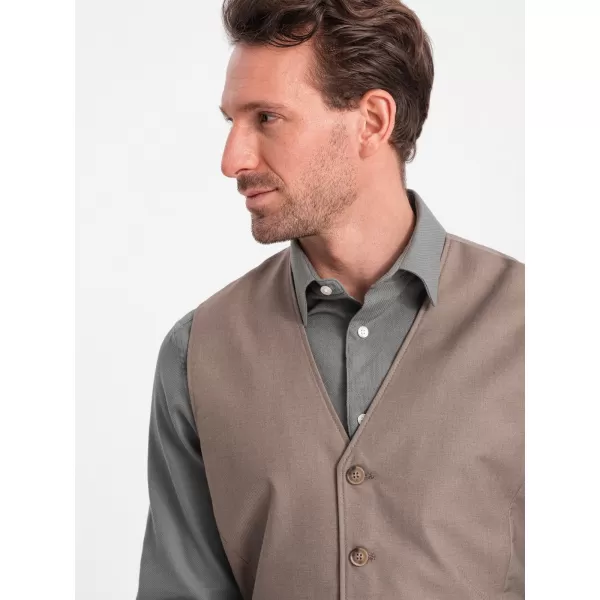  Weste OMBRE OM-BLZV-0112 BEIGE 